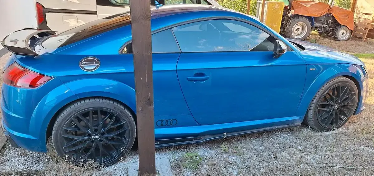 Usata Audi TT S-Line 230 CV (169 kW) 2018 Blu Coupé