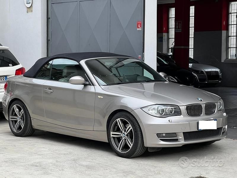Usata BMW 118 Cabriolet 143 CV (105 kW) 2008 Grigio Cabrio