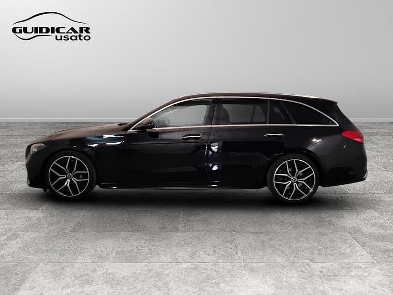 Usata Mercedes C300e Premium 265 CV (194 kW) 2021 Nero Station wagon