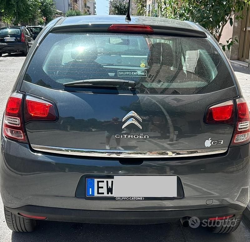 Usata Citroën C3 60 CV (44 kW) 2014 Grigio Utilitaria