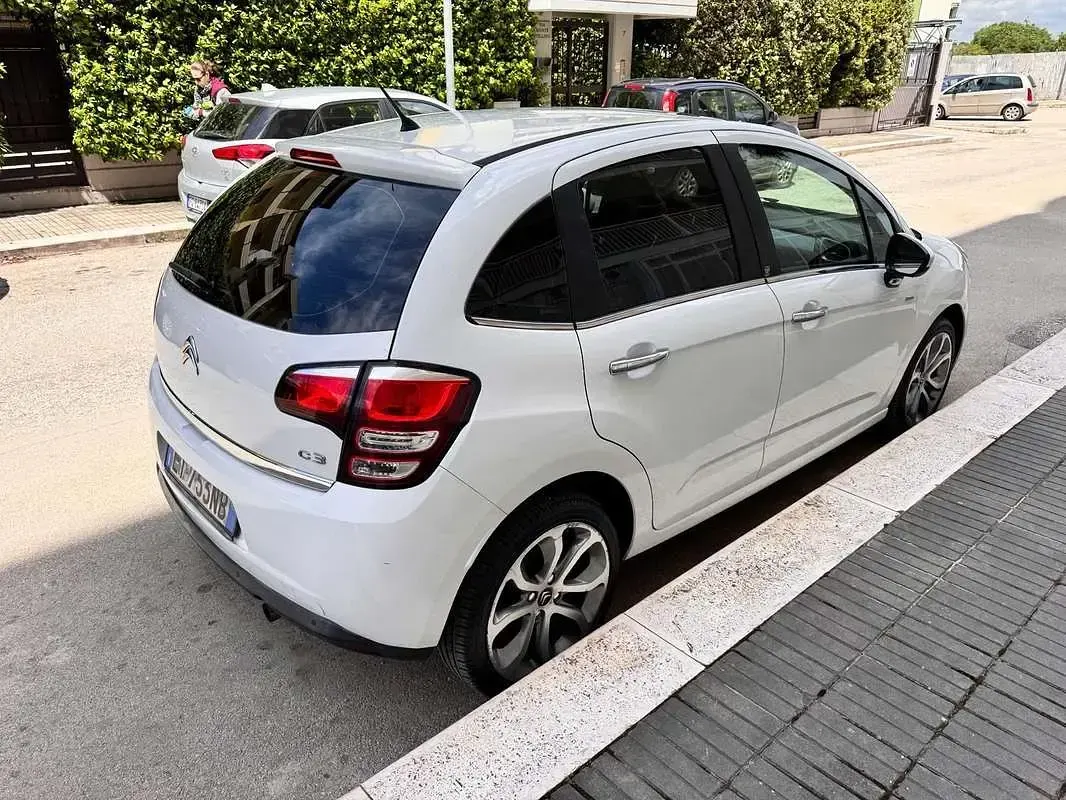 Usata Citroën C3 Exclusive 95 CV (69 kW) 2013 Bianco Berlina