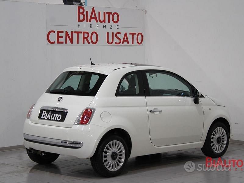 Usata Fiat 500 Lounge 69 CV (50 kW) 2014 Bianco Berlina