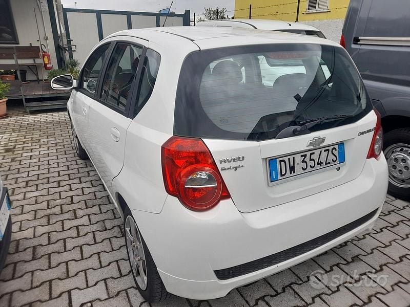 Usata Chevrolet Aveo LS 2009 Bianco Berlina