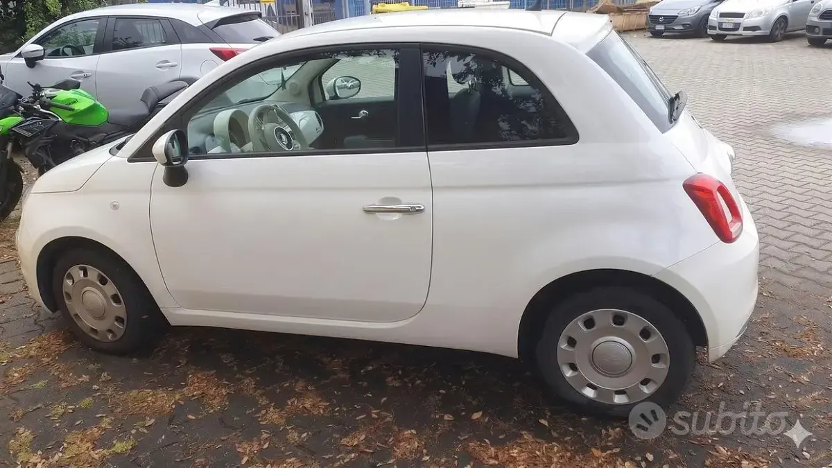 Usata Fiat 500 95 CV (69 kW) 2017 Bianco Berlina