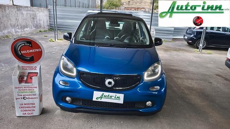 Usata Smart ForFour Prime 70 CV (51 kW) 2015 Blu Utilitaria