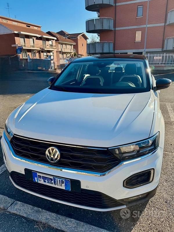 Usata VW T-Roc Advance 116 CV (85 kW) 2019 Bianco SUV