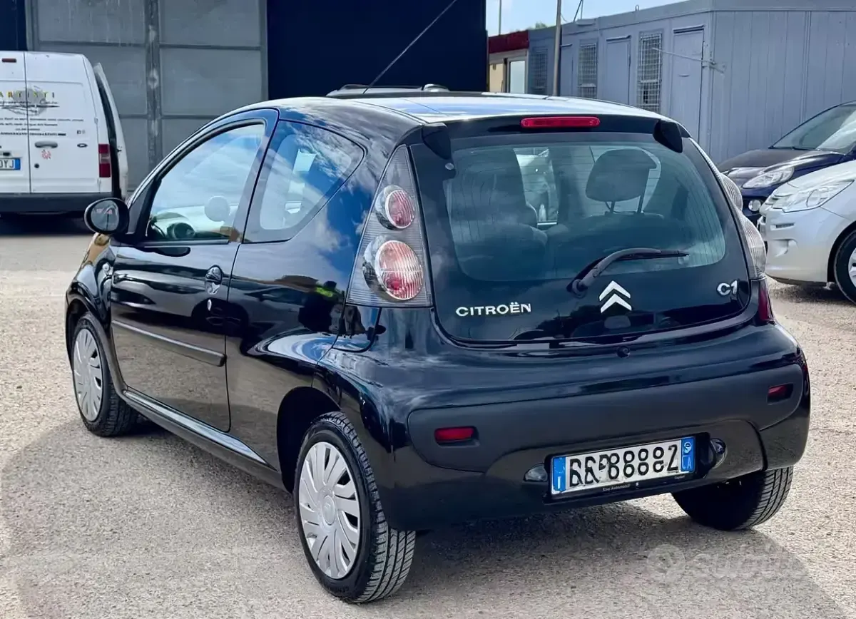 Usata Citroën C1 68 CV (50 kW) 2008 Nero Utilitaria