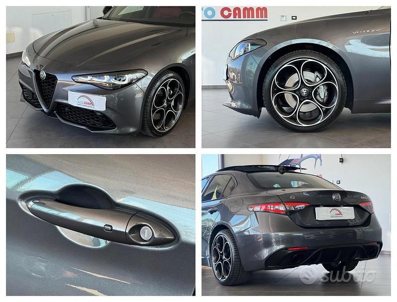 Usata Alfa Romeo Giulia Veloce 211 CV (155 kW) 2023 Grigio Berlina