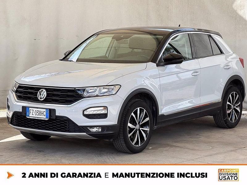 Usata VW T-Roc Style 150 CV (110 kW) 2019 Bianco SUV