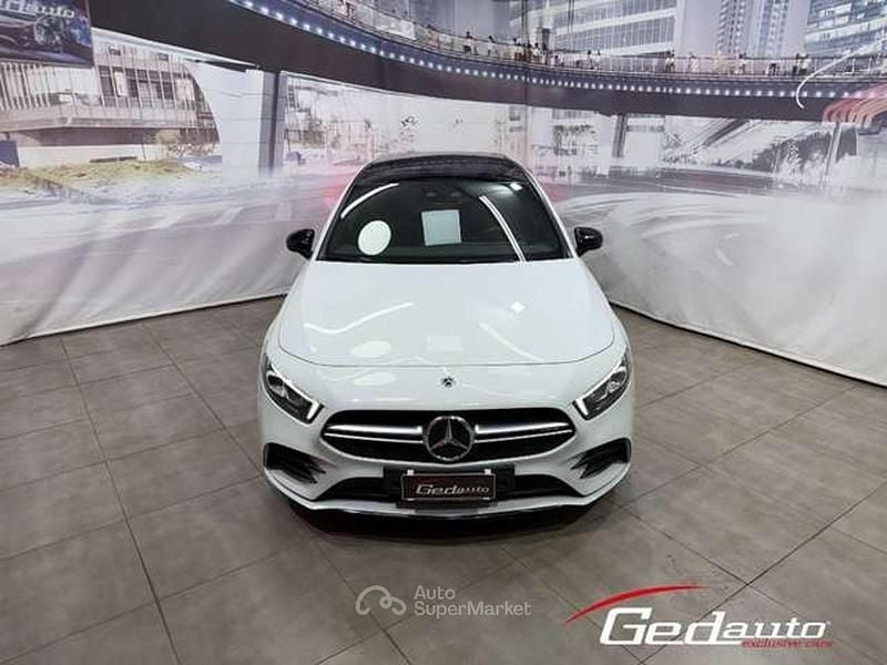 Usata Mercedes A35 AMG Premium Plus 306 CV (225 kW) 2022 Bianco Berlina