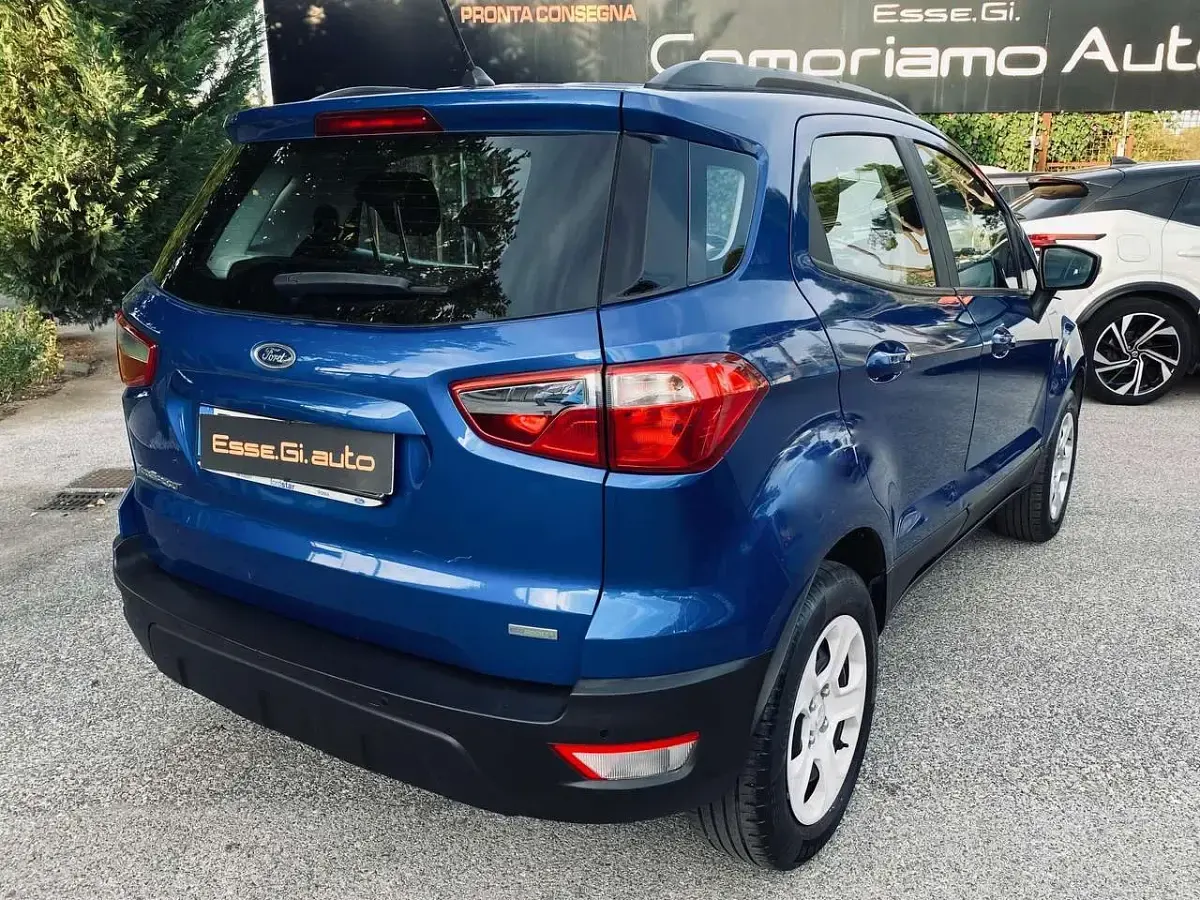Usata Ford Ecosport 99 CV (72 kW) 2018 Blu/azzurro SUV