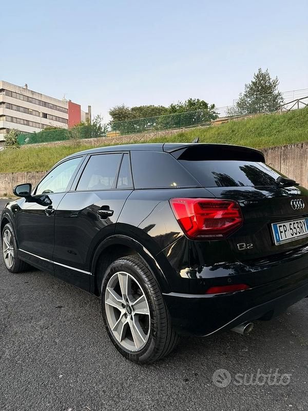 Usata Audi Q2 S-Line 116 CV (85 kW) 2018 Nero SUV