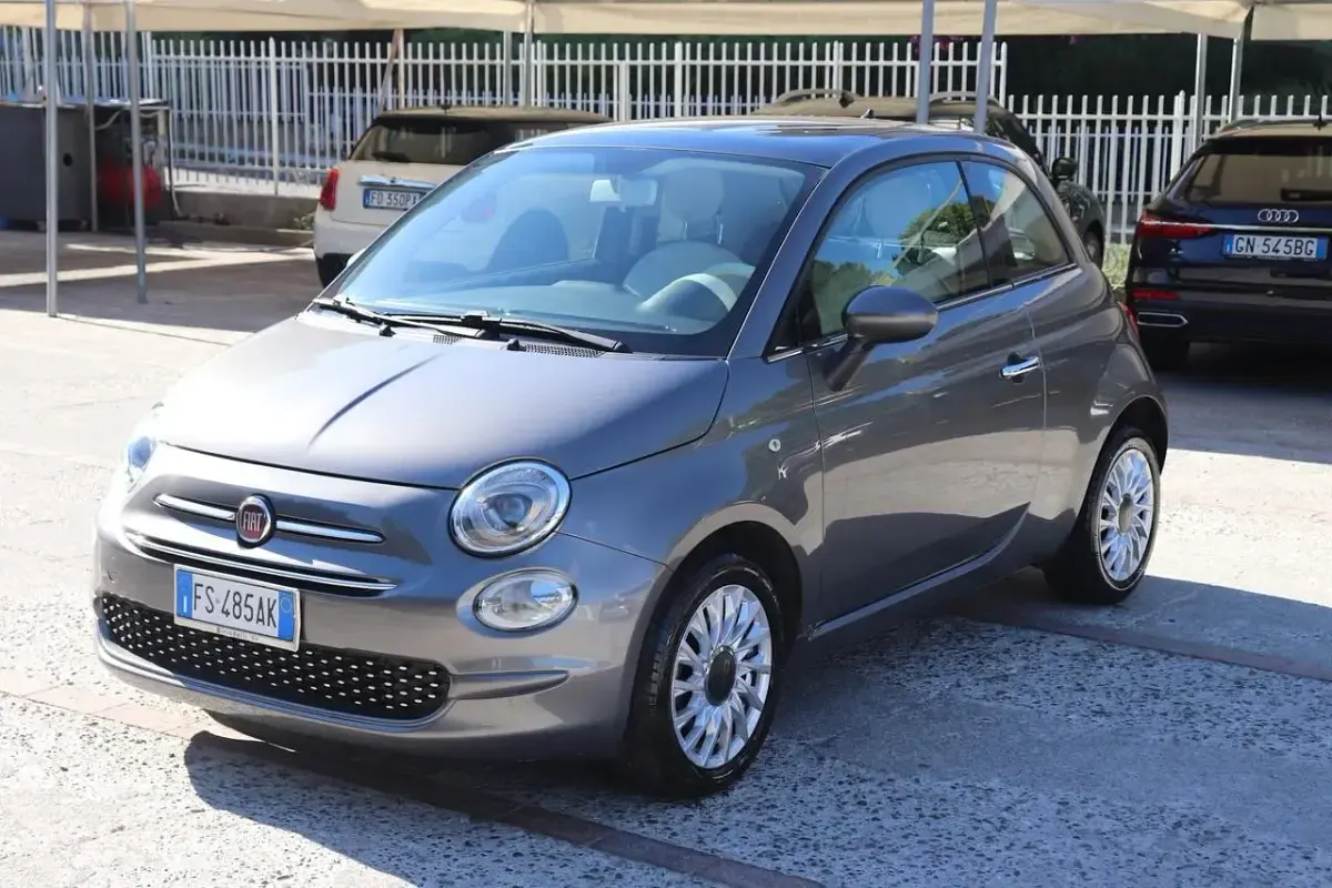 Usata Fiat 500 Lounge 95 CV (69 kW) 2018 Grigio Berlina