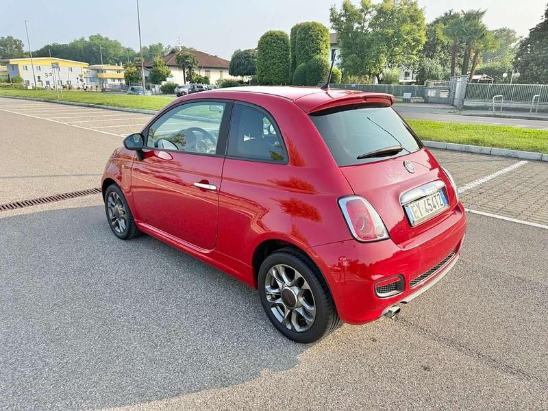 Usata Fiat 500S Sport 69 CV (50 kW) 2015 Rosso Coupé