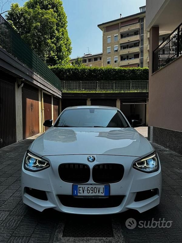Usata BMW 120 Efficient Dynamics 184 CV (135 kW) 2014 Bianco Utilitaria
