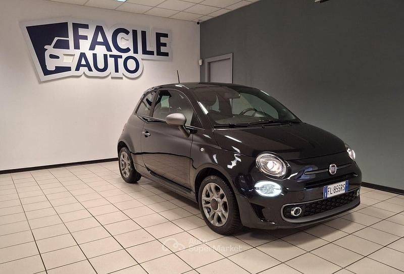 Nero Usata 2017 Fiat 500 S Tre volumi | 10.300 € (Cara) - Immagine 1/4