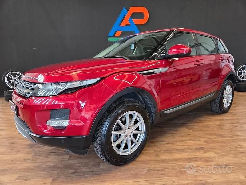 Usata Land Rover Range Rover evoque Pure 150 CV (110 kW) 2014 Rosso Berlina