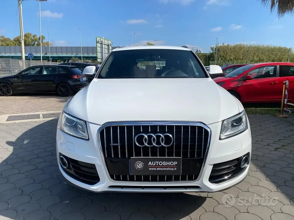 Usata Audi Q5 S-Line 178 CV (130 kW) 2014 Bianco SUV
