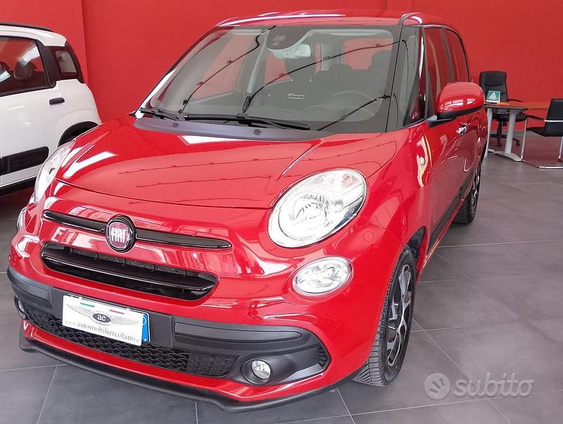 Usata Fiat 500L Lounge 95 CV (69 kW) 2020 Rosso Monovolume