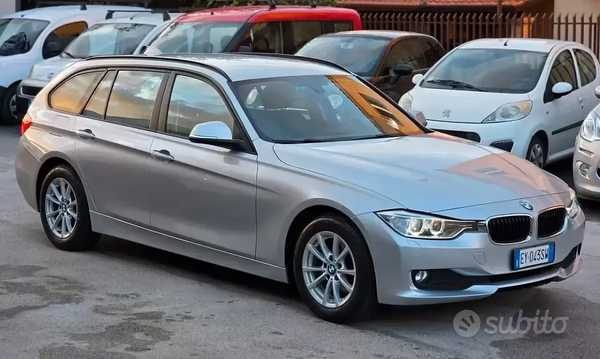 Usata BMW 316 Luxury Line 116 CV (85 kW) 2013 Grigio Station wagon