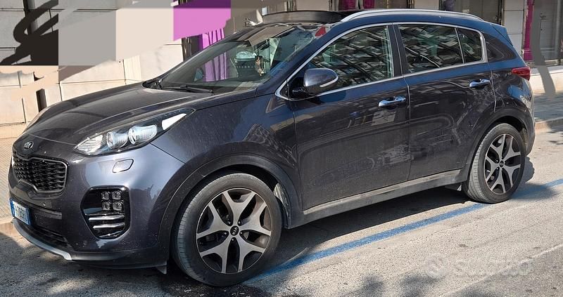 Usata Kia Sportage GT-Line 141 CV (103 kW) 2017 Grigio SUV