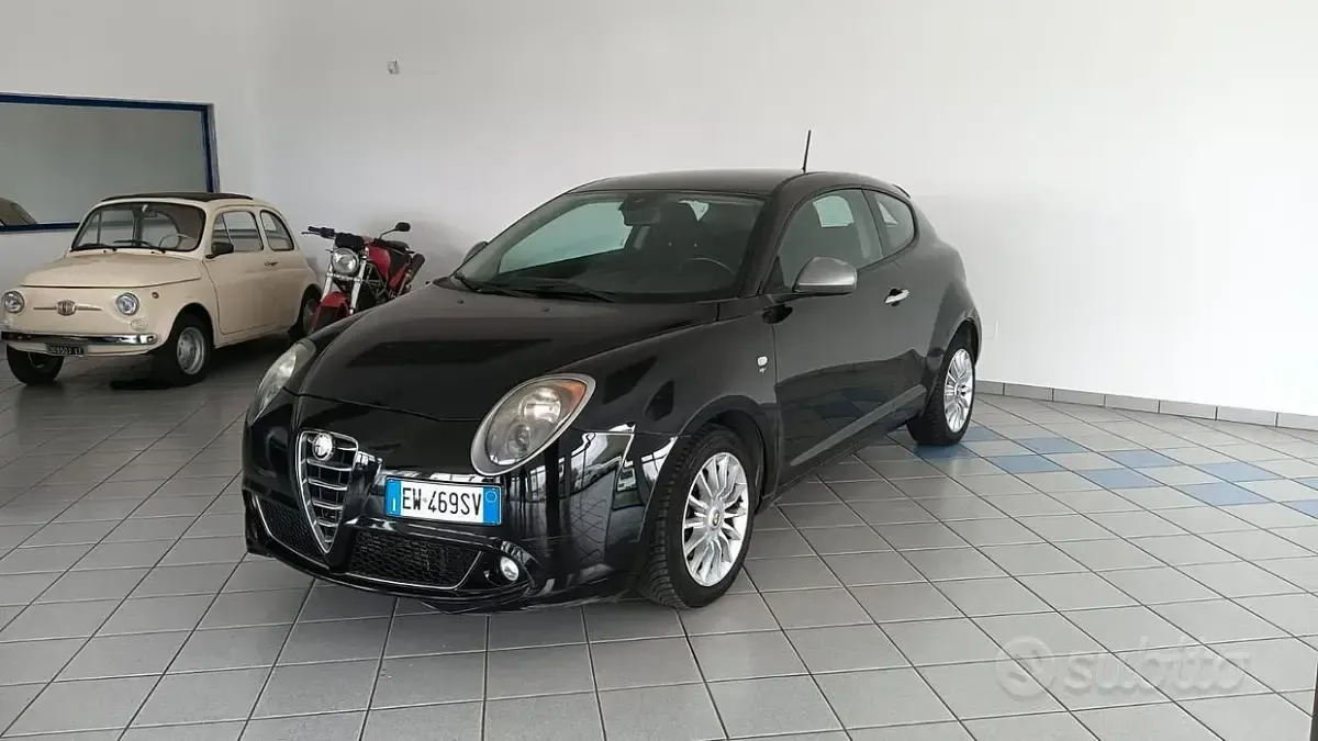 Usata Alfa Romeo MiTo Distinctive 85 CV (62 kW) 2014 Nero Utilitaria