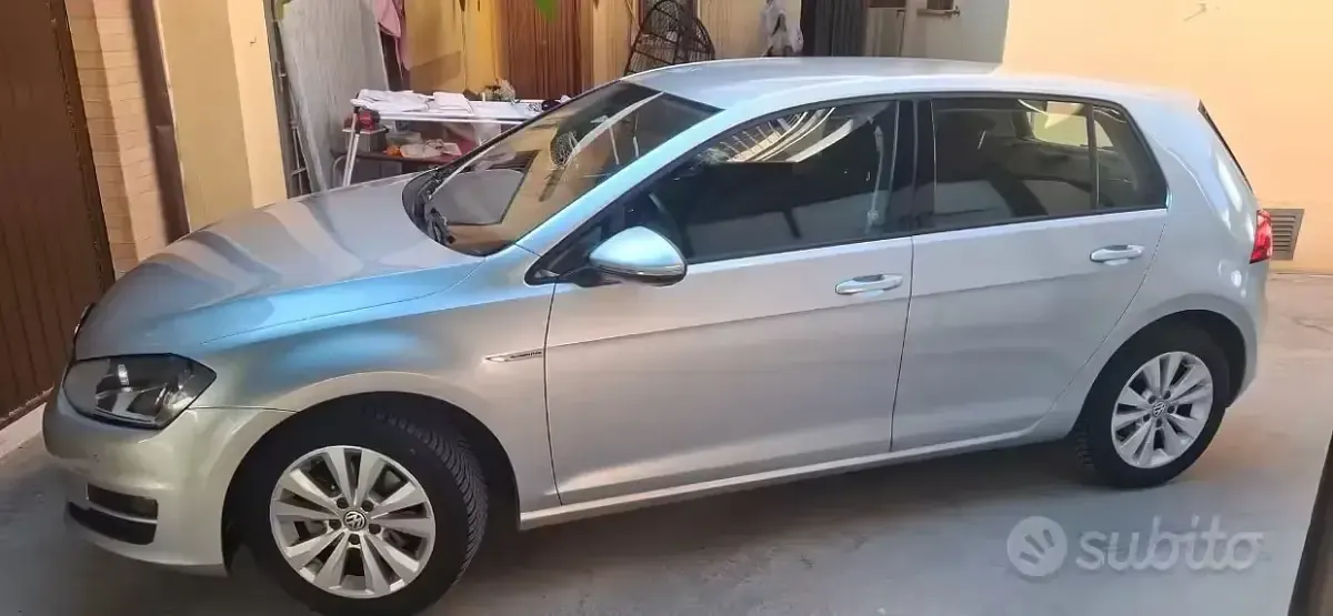 Usata VW Golf VII 110 CV (80 kW) 2014 Grigio Berlina