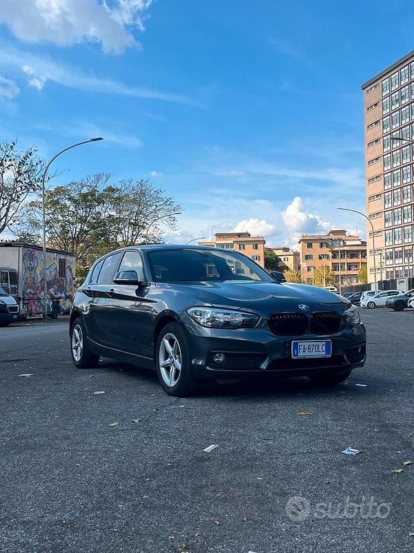 Usata BMW 116 109 CV (80 kW) 2015 Grigio Utilitaria