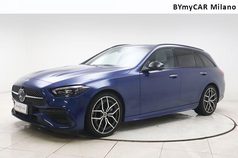 Usata Mercedes C300e Premium 265 CV (194 kW) 2023 Nero Station wagon