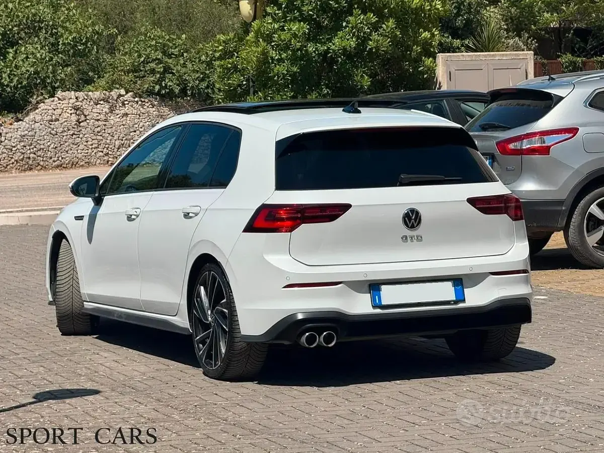 Usata VW Golf VIII GTD 200 CV (147 kW) 2022 Bianco Berlina