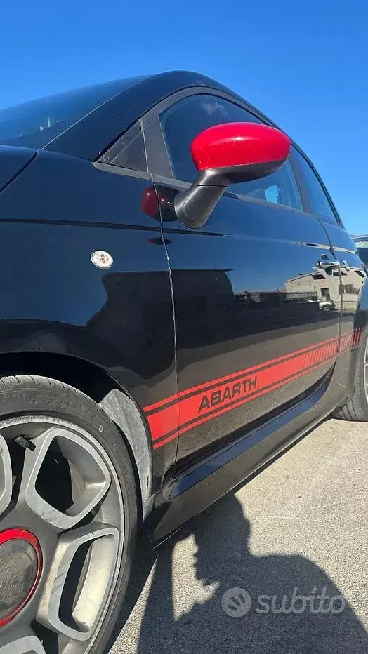 Usata Abarth 500 135 CV (99 kW) 2014 Nero Berlina