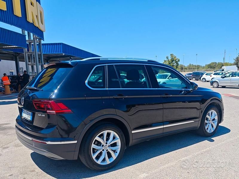 Usata VW Tiguan 150 CV (110 kW) 2018 Nero SUV