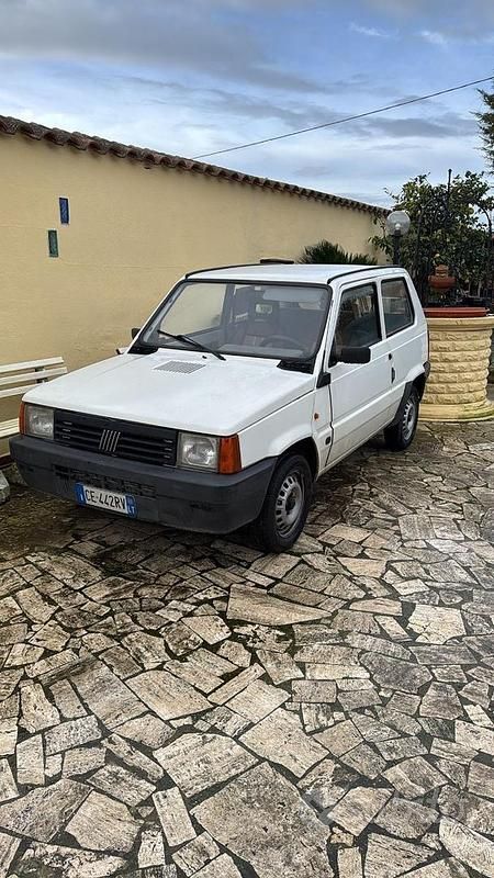 Usata Fiat Panda 2002 Bianco Utilitaria