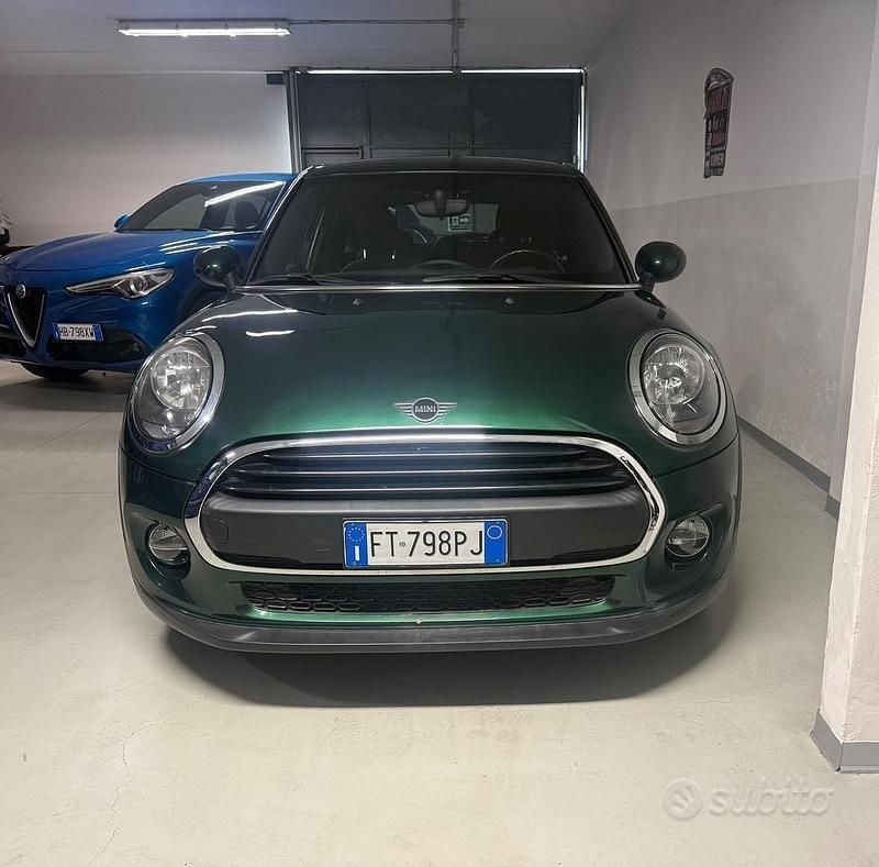 Usata Mini ONE 101 CV (74 kW) 2019 Verde Utilitaria