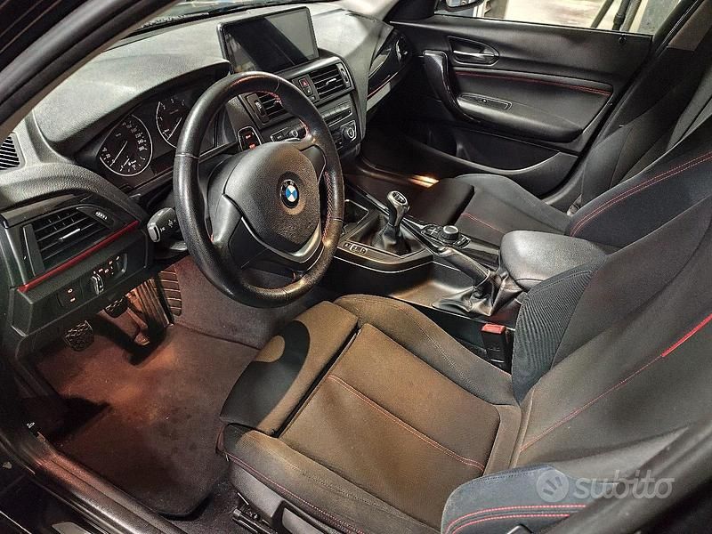 Usata BMW 120 Efficient Dynamics 184 CV (135 kW) 2013 Nero Utilitaria
