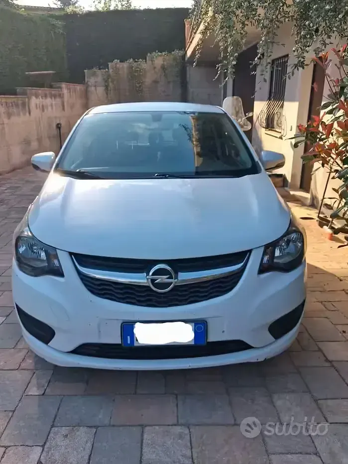 Usata Opel Karl 75 CV (55 kW) 2018 Bianco Utilitaria