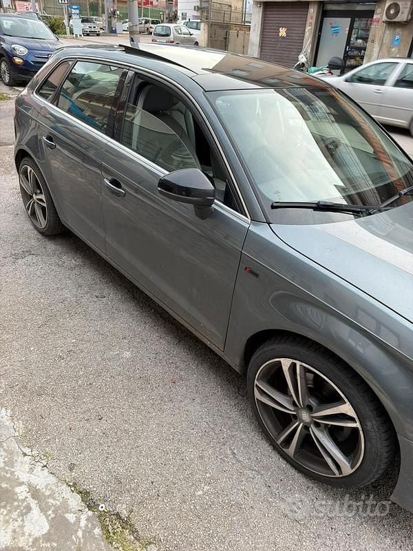 Usata Audi A3 2014 Grigio Berlina