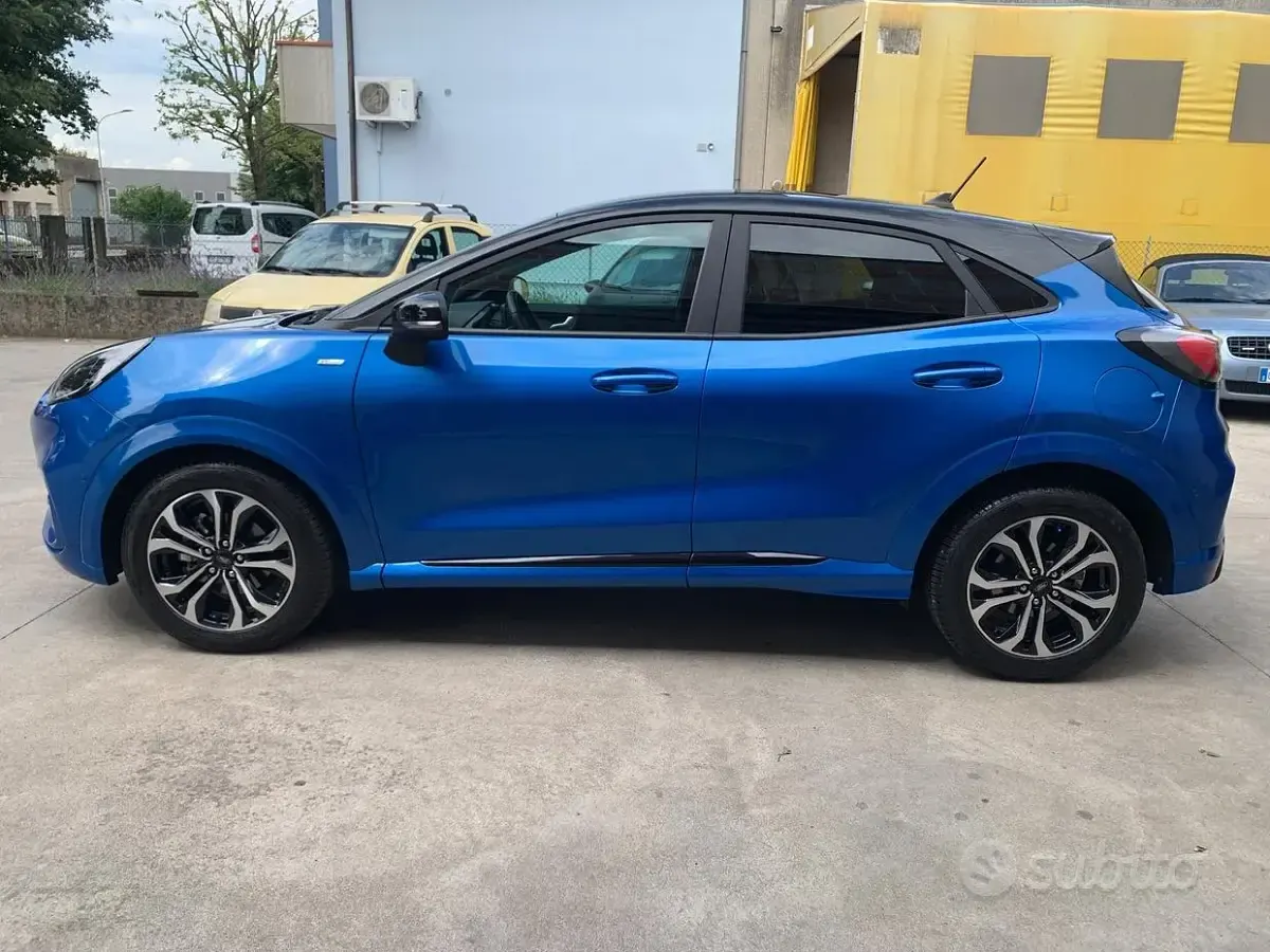 Usata Ford Puma ST-Line 125 CV (91 kW) 2020 Blu SUV