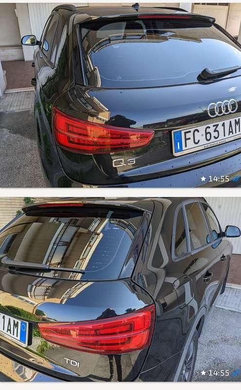 Usata Audi Q3 Ambiente 150 CV (110 kW) 2015 Nero SUV