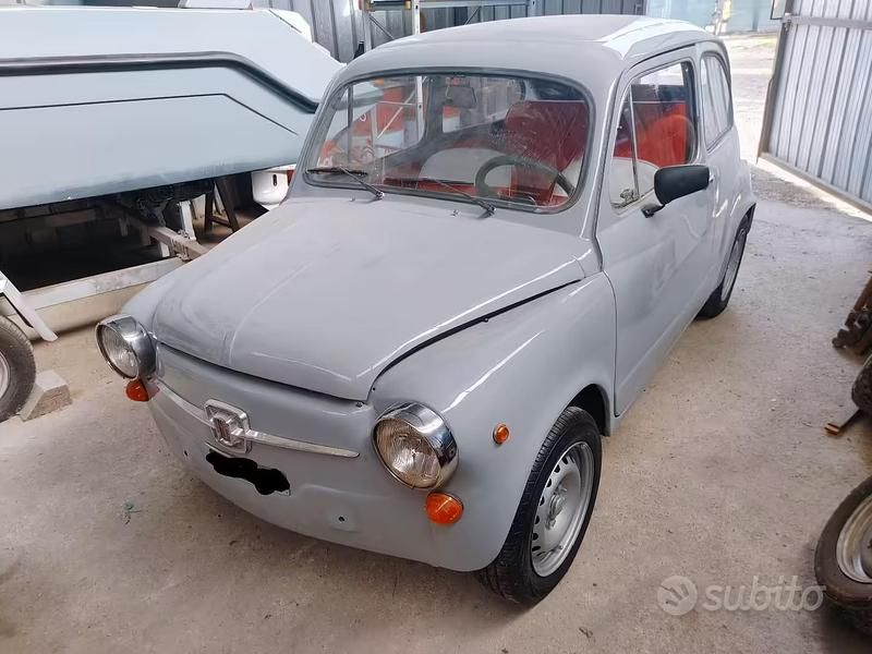Usata Fiat 750 1970 Grigio Berlina