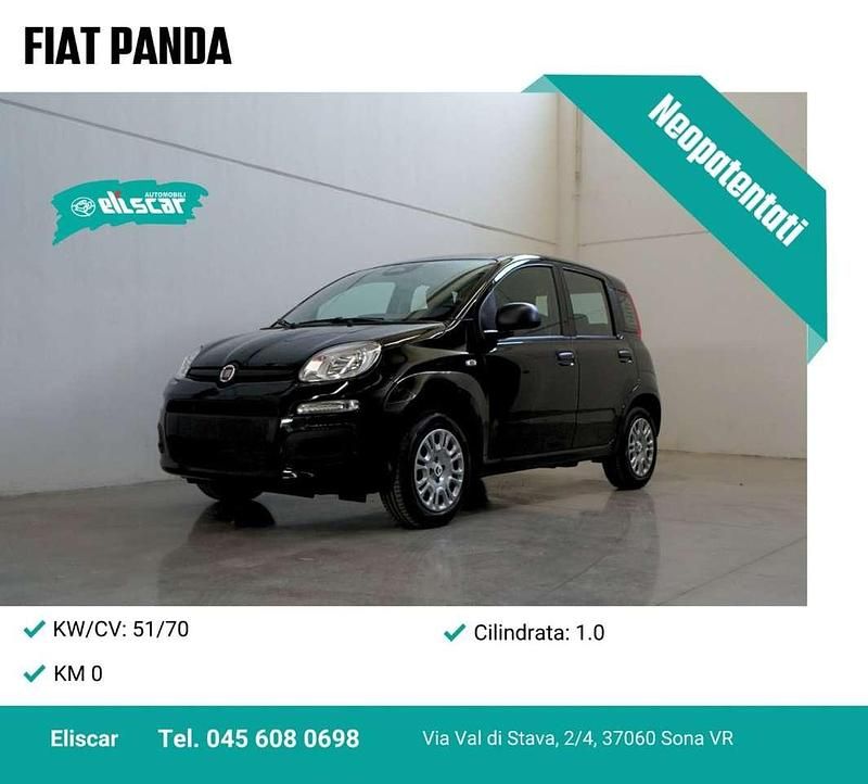 Nuova Fiat Panda Icon 69 CV (50 kW) 2025 Nero Utilitaria
