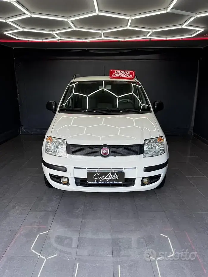 Usata Fiat Panda 69 CV (50 kW) 2012 Bianco Utilitaria