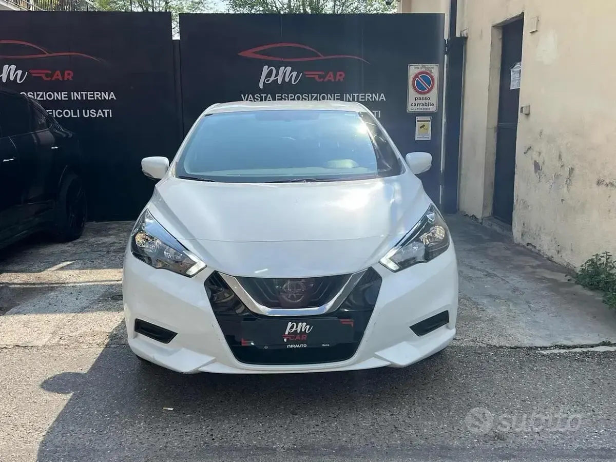 Usata Nissan Micra Acenta 92 CV (67 kW) 2023 Bianco Utilitaria