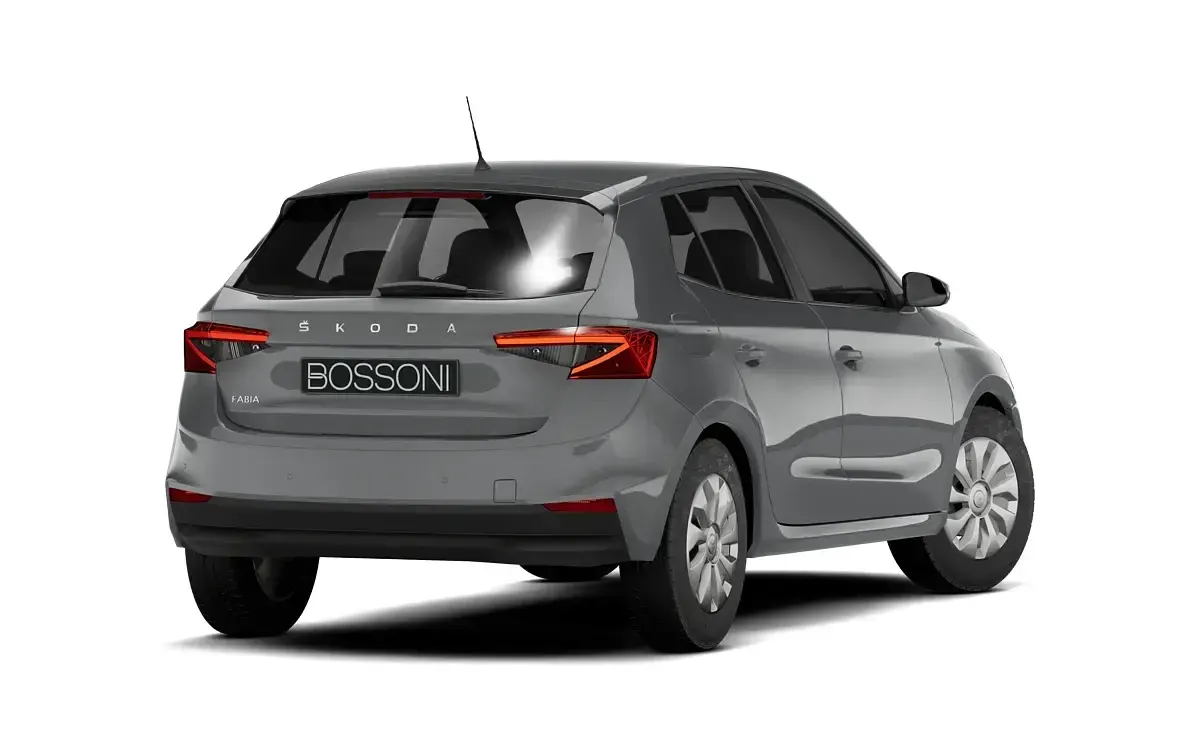 Nuova Skoda Fabia 2026 Grigio Utilitaria