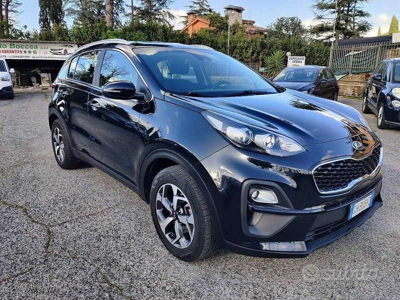 Usata Kia Sportage Style 136 CV (100 kW) 2021 Nero SUV