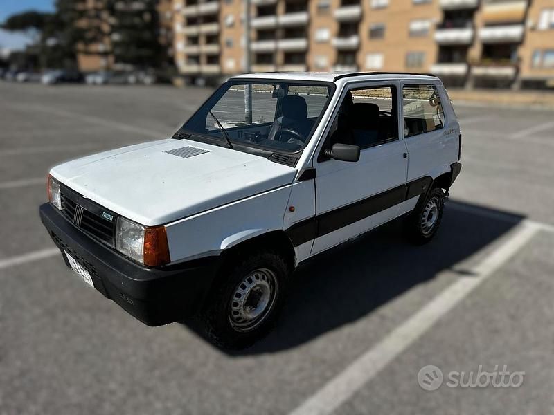 Usata Fiat Panda 4x4 50 CV (36 kW) 1992 Bianco Utilitaria