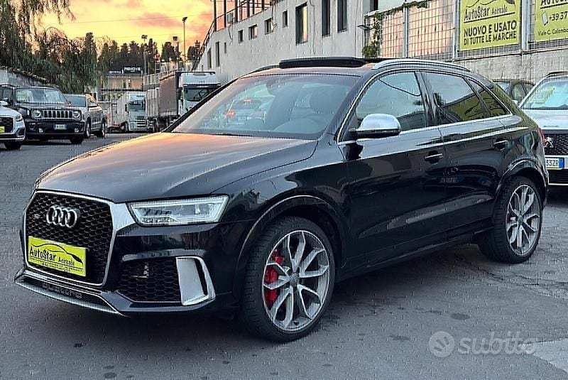 Usata Audi RS Q3 340 CV (250 kW) 2015 Nero SUV