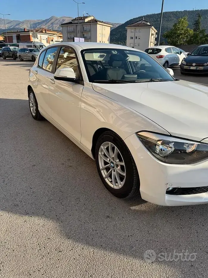 Usata BMW 116 116 CV (85 kW) 2013 Bianco Utilitaria