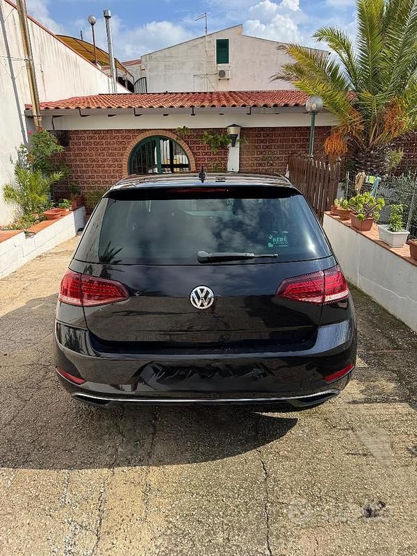 Usata VW Golf VII 150 CV (110 kW) 2017 Nero Berlina