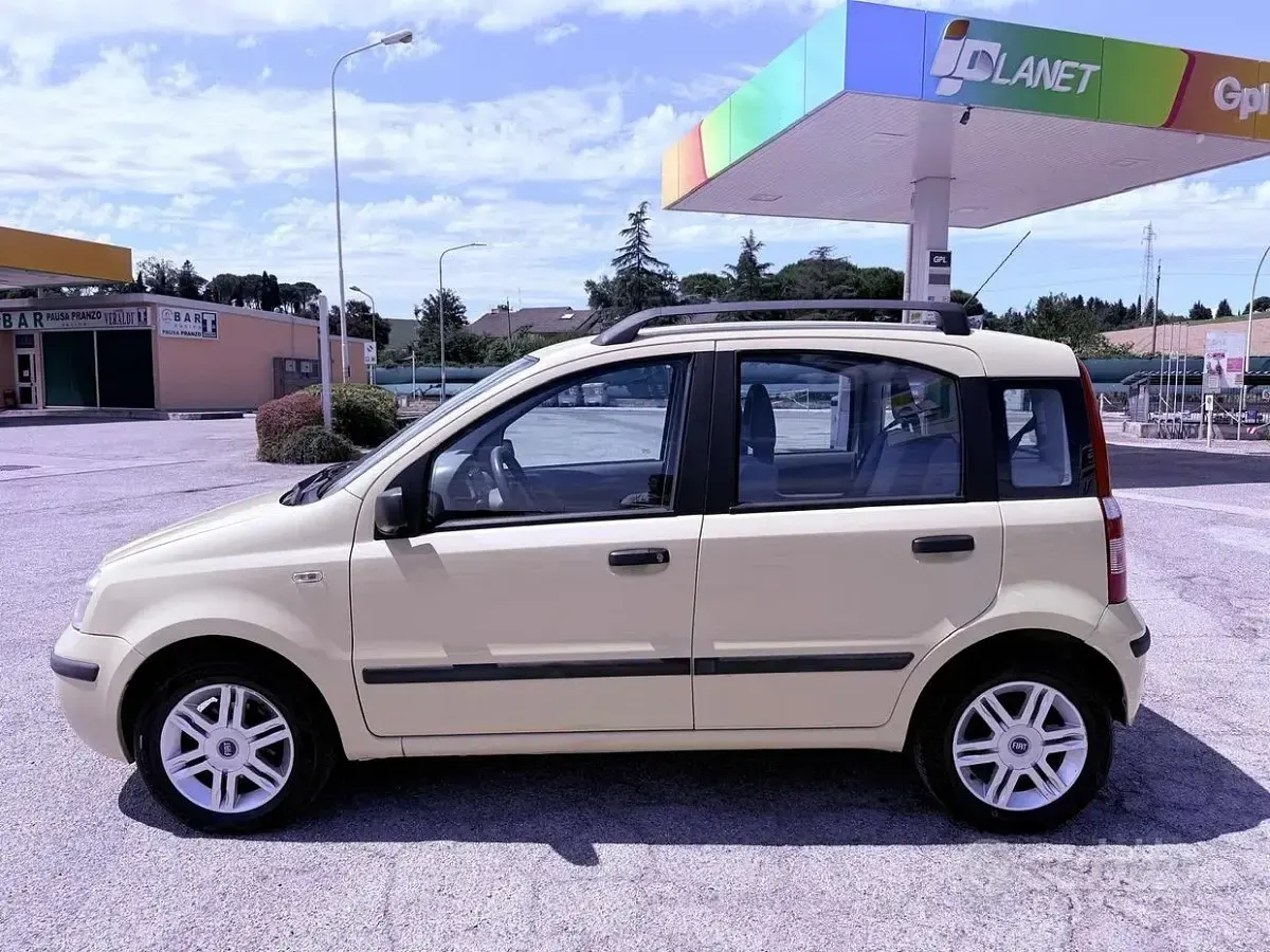 Usata Fiat Panda Dynamic 54 CV (39 kW) 2004 Giallo Utilitaria